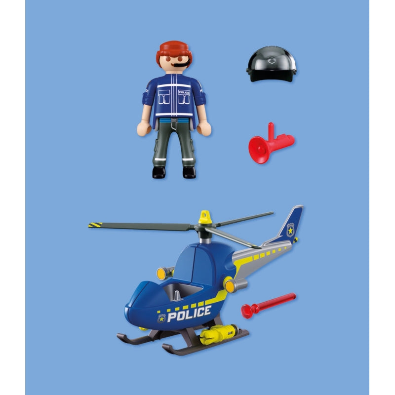 Police Helicopter with Radar - Playmobil