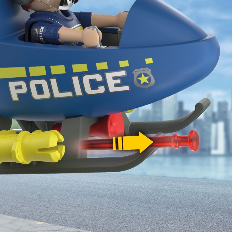 Police Helicopter with Radar - Playmobil