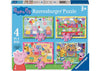 Peppa Pig 4 in a box Puzzle - Ravensburger