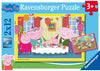 Peppa Pig 2 x 12pc Puzzle - Ravensburger