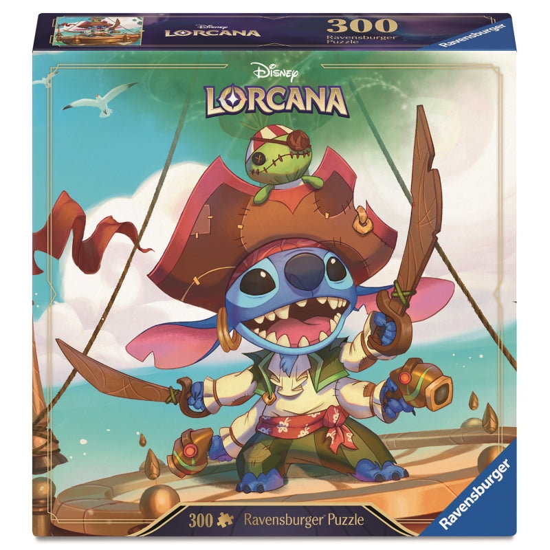 Stitch Alien Buccaneer Disney Lorcana 300pc Puzzle - Ravensburger