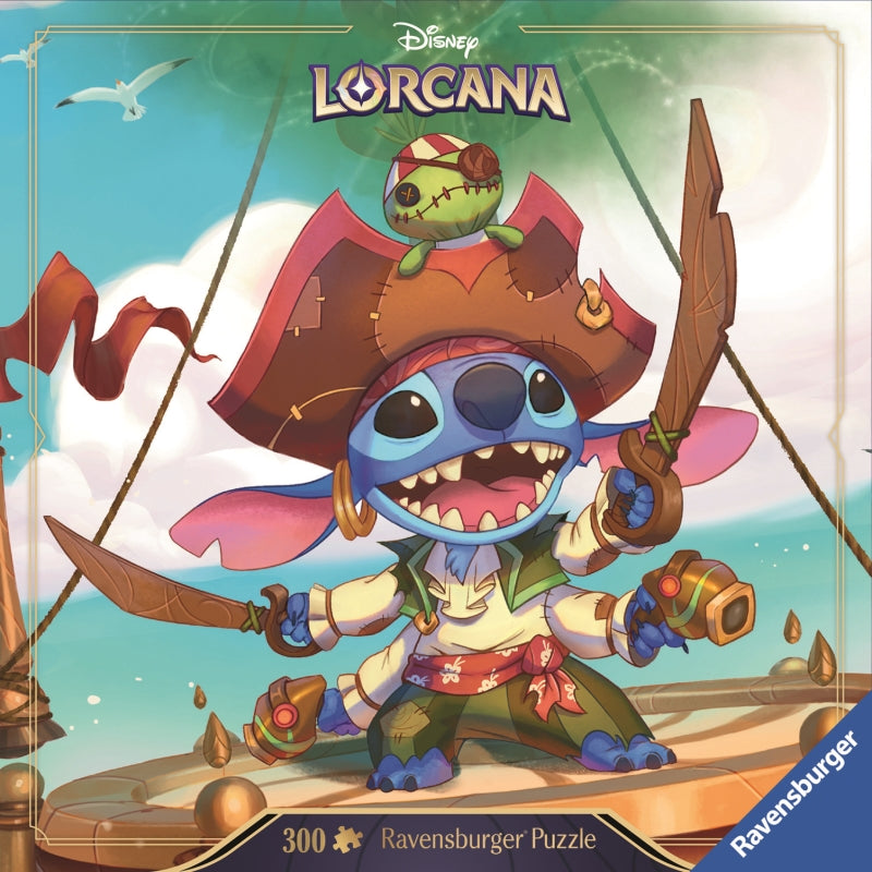 Stitch Alien Buccaneer Disney Lorcana 300pc Puzzle - Ravensburger