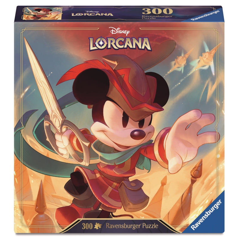Mickey Mouse Brave Little Tailor Disney Lorcana 300pc Puzzle - Ravensburger
