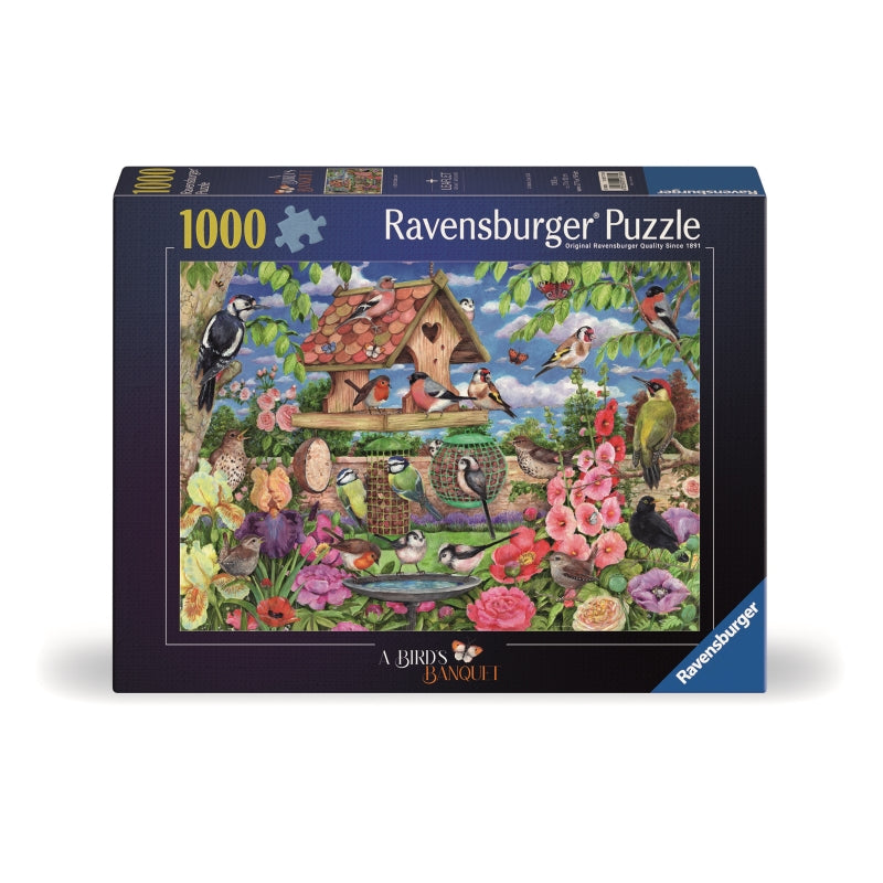 The Bird Table 1000pc Puzzle - Ravensburger