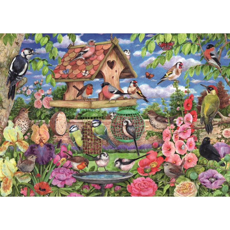 The Bird Table 1000pc Puzzle - Ravensburger