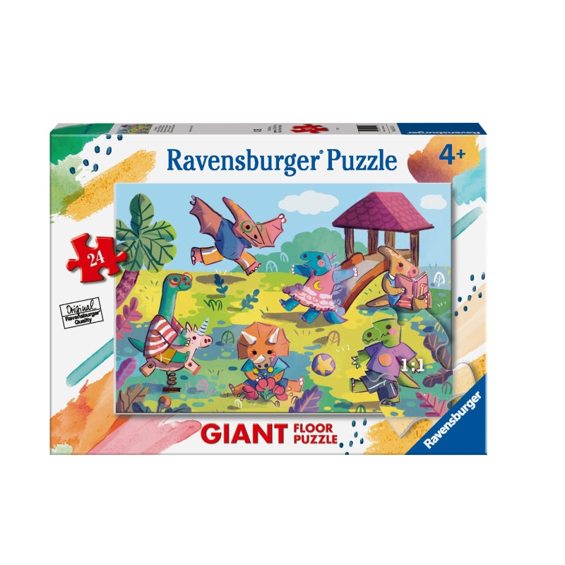 Dinosaurs at Playground Supersize 24pc Puzzle - Ravensburger