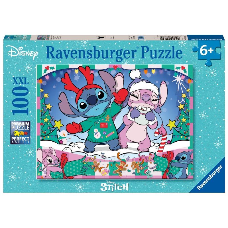Disney Stitch Christmas 100pc Puzzle - Ravensburger