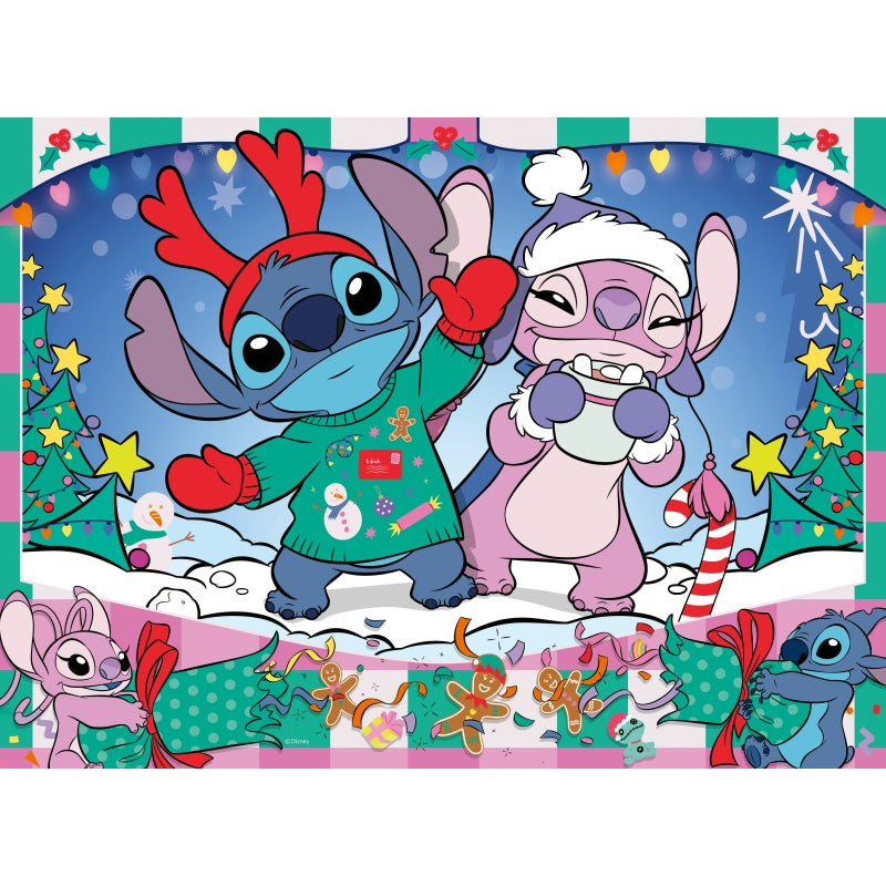 Disney Stitch Christmas 100pc Puzzle - Ravensburger
