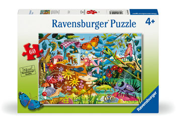 Backyard Bug World Puzzle 60pc - Ravensburger