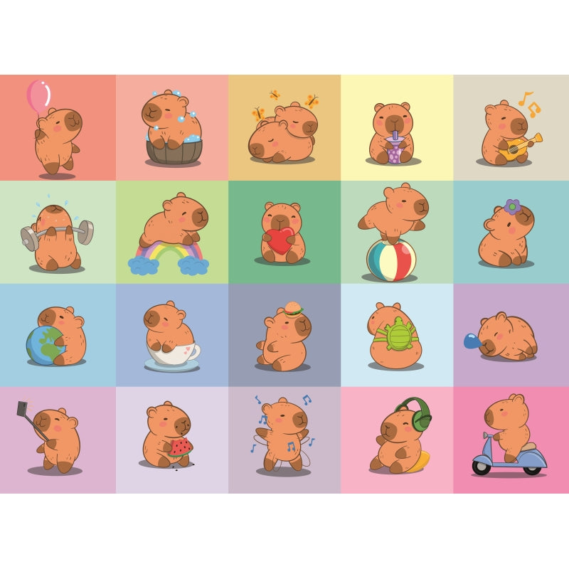 Cute Capybara 100pc Puzzle - Ravensburger