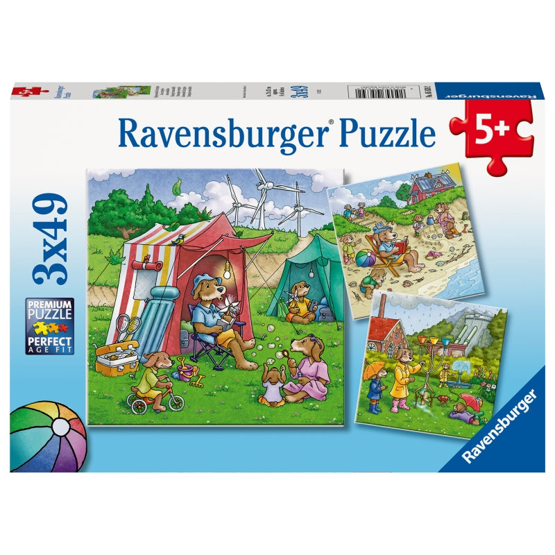 Renewable Energies 3x49pc Puzzle - Ravensburger