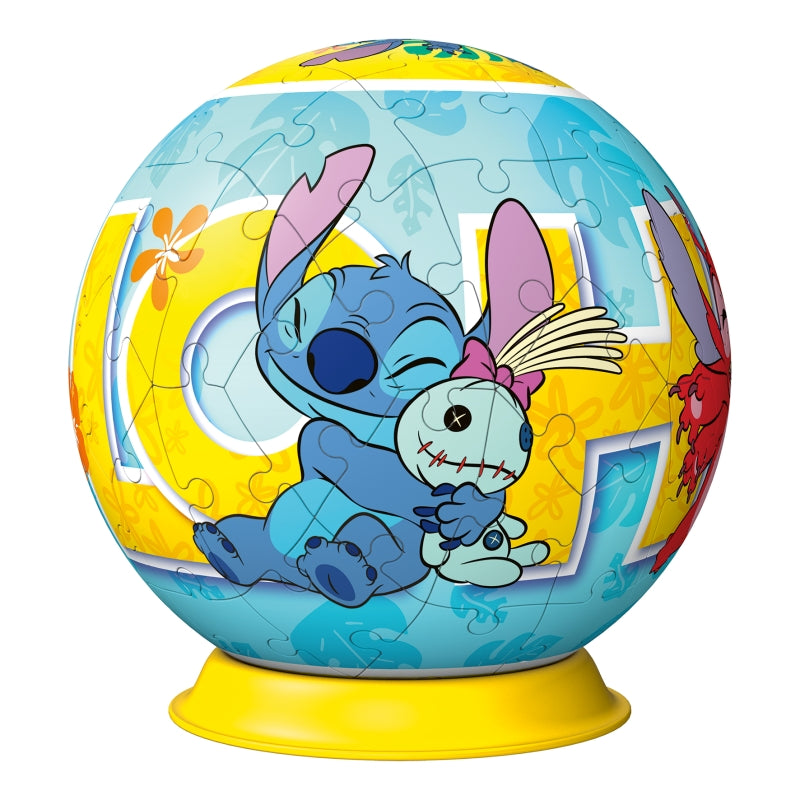 3D Puzzleball Stitch 72pc Puzzle - Ravensburger