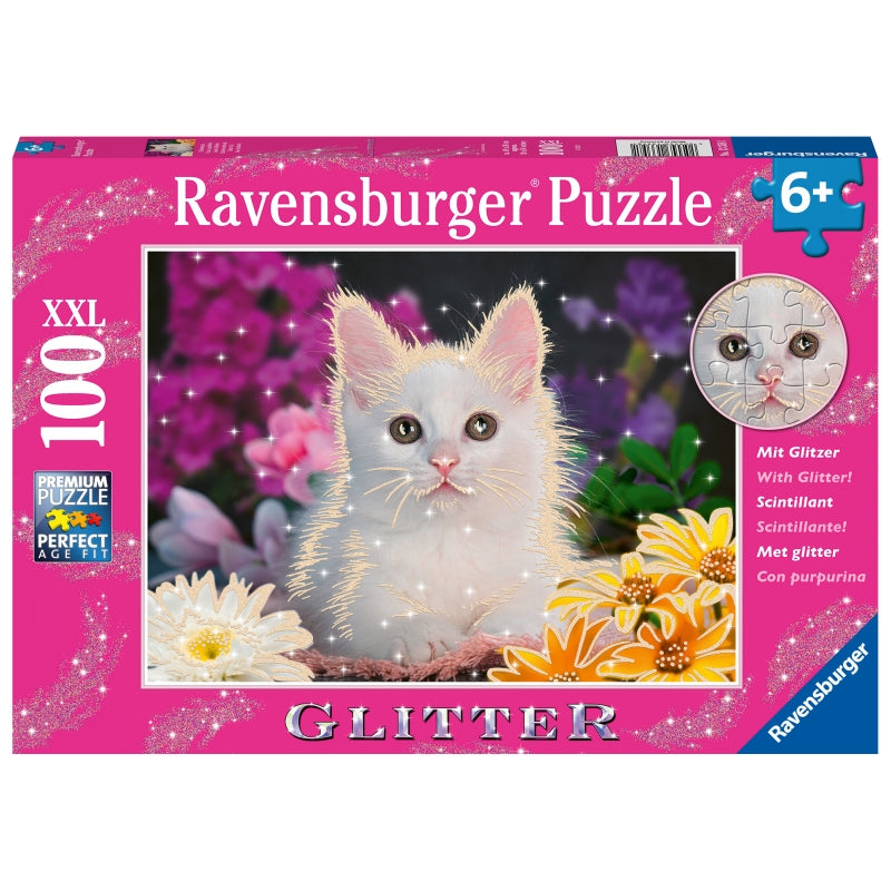 Glitter Cat 100pc Puzzle - Ravensburger