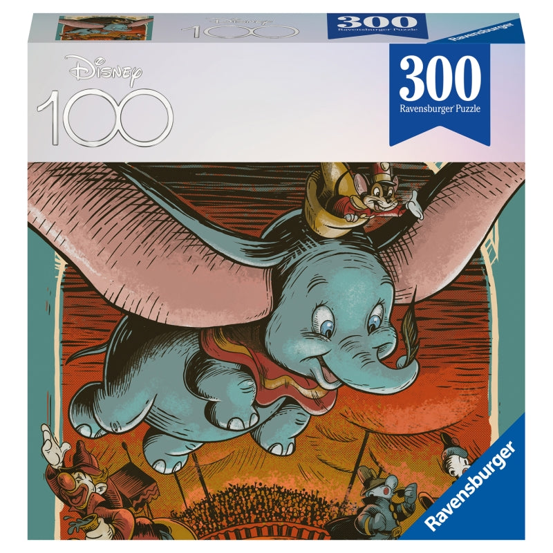 Dumbo Disney 100 Anniversary 300pc Puzzle - Ravensburger