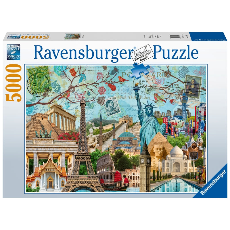 Big City Collage 5000pc Puzzle - Ravensburger