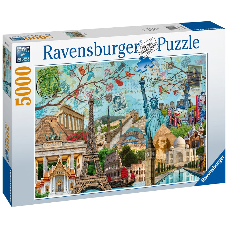 Big City Collage 5000pc Puzzle - Ravensburger