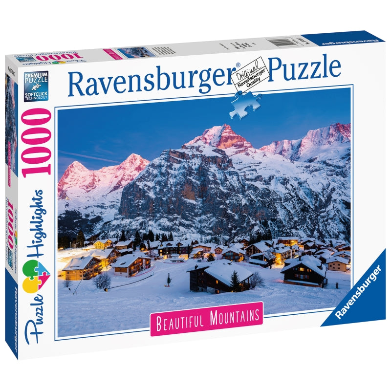 Bernese Oberland Murren 1000pc Puzzle - Ravensburger