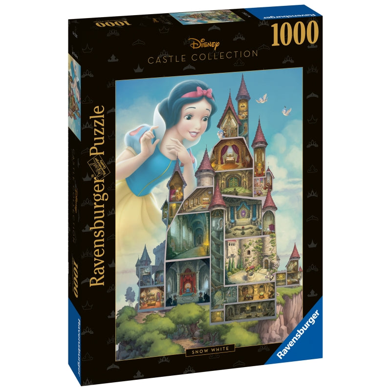 Disney Castles Snow White 1000 pc Puzzle - Ravensburger