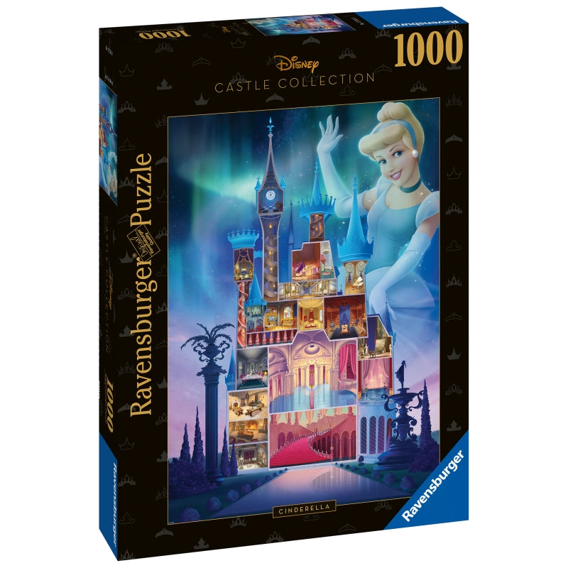 Disney Castles Cinderella 1000pc Puzzle - Ravensburger