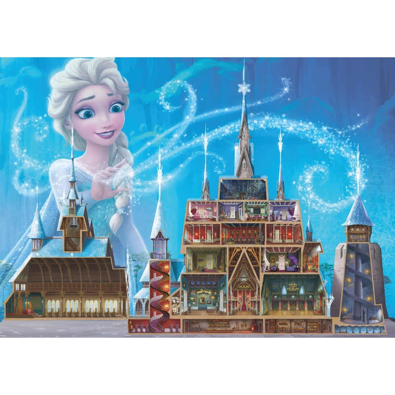 Disney Castles Elsa 1000pc Puzzle - Ravensburger