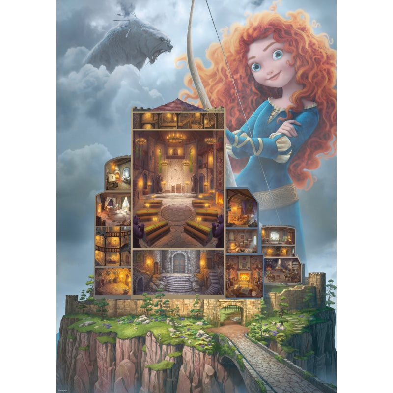 Disney Castles Merida 1000pc Puzzle - Ravensburger