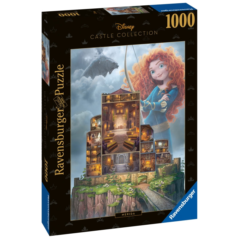 Disney Castles Merida 1000pc Puzzle - Ravensburger