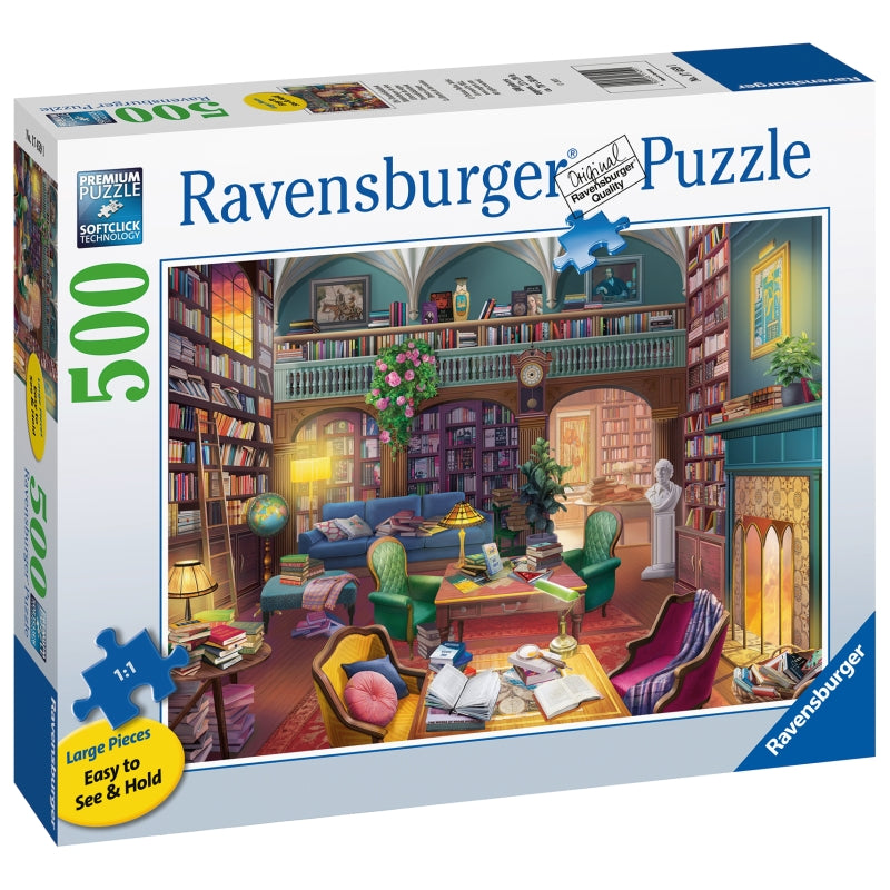 Dream Library Large Format 500pc Puzzle - Ravensburger