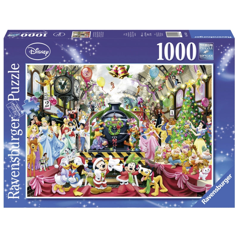 All Aboard For Christmas Disney 1000pc Puzzle - Ravensburger