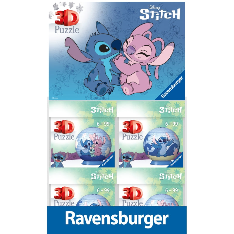 3D Disney Stitch 54pc Puzzle - Ravensburger