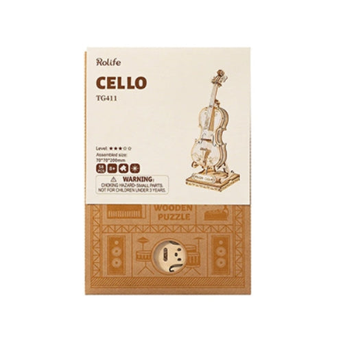Magic Cello Music Box 3D Kit