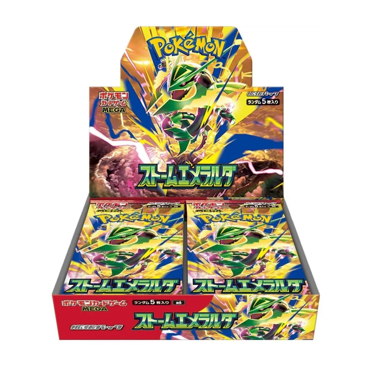 Storm Emeralda M6 Booster Japanese Pokemon Cards