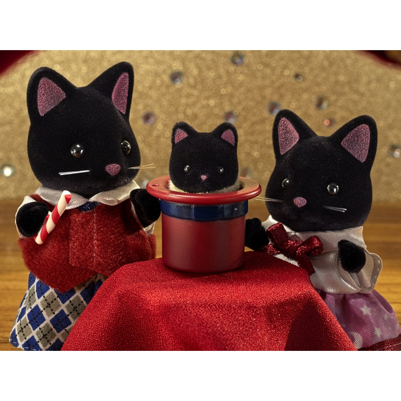 Midnight Cat Family - Sylvanian Families