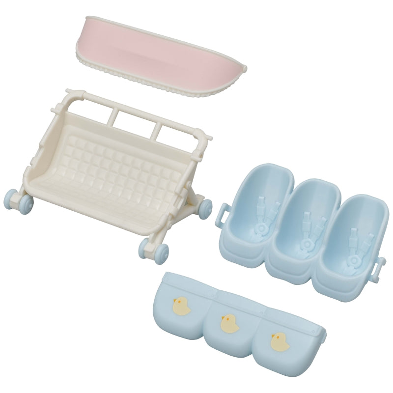 Triplets Stroller - Sylvanian Families