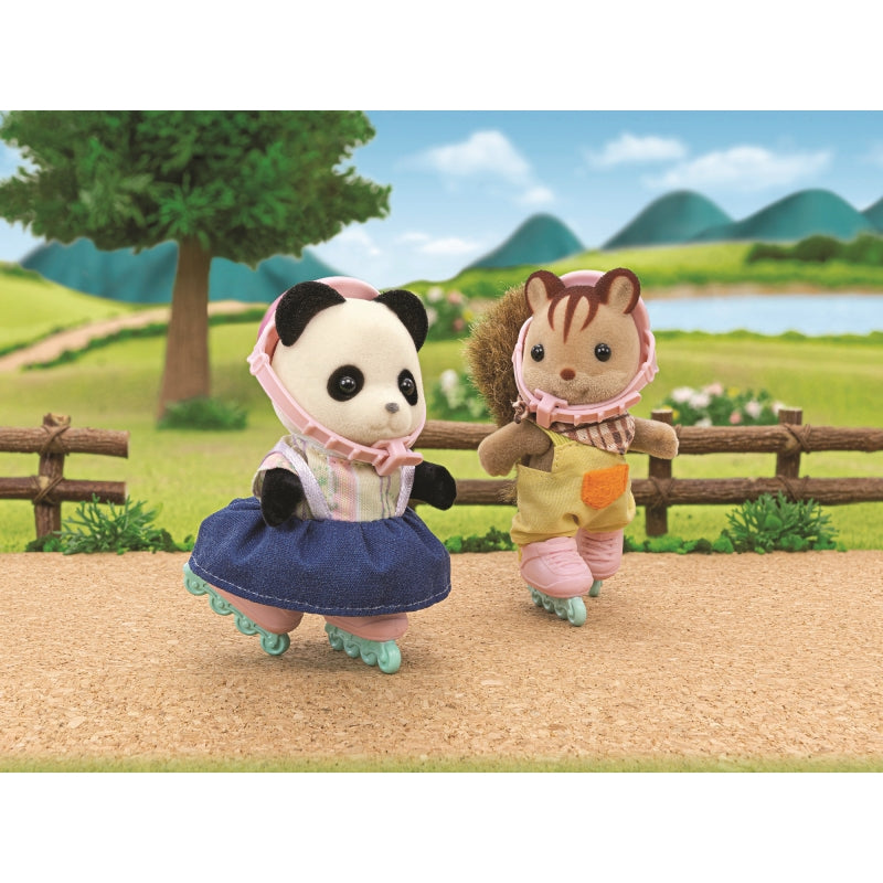 Panda Girl Cycle and Skate Set - Sylvanian Families