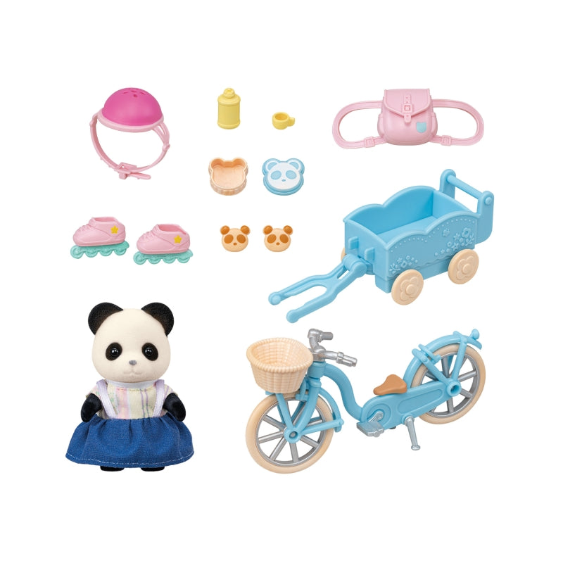 Panda Girl Cycle and Skate Set - Sylvanian Families