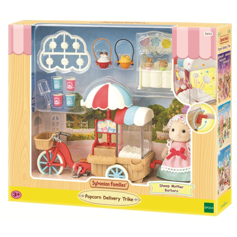 Popcorn Delivery Trike - Sylvanian Families