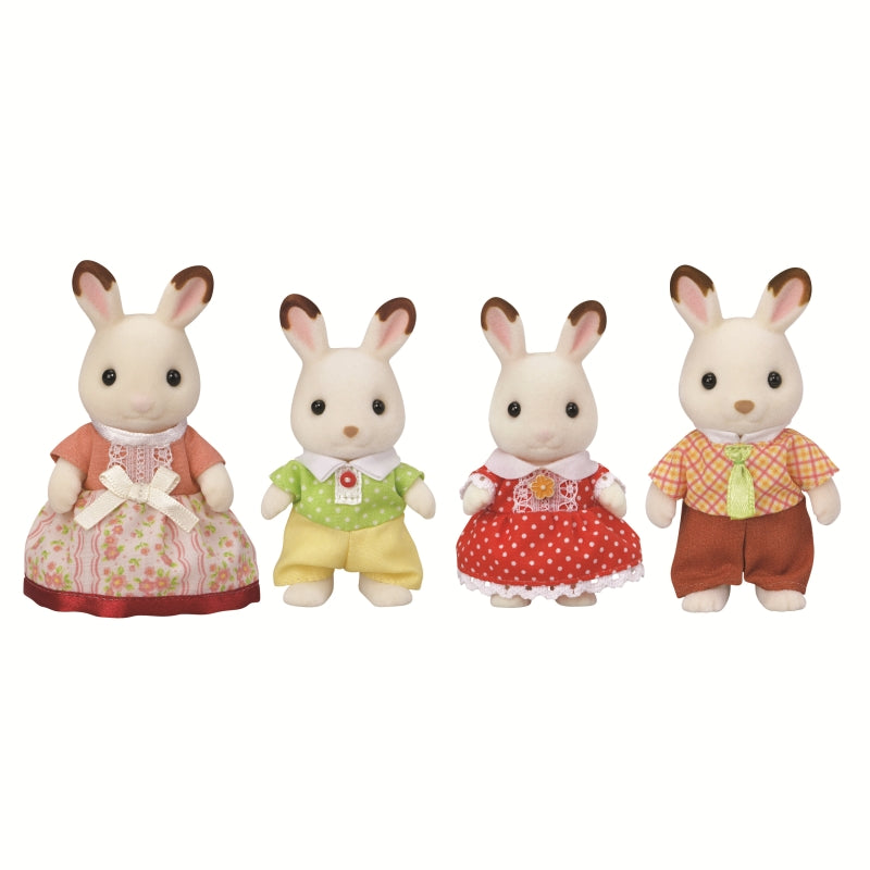 Chocolate Rabbit Family - Sylvanian Families