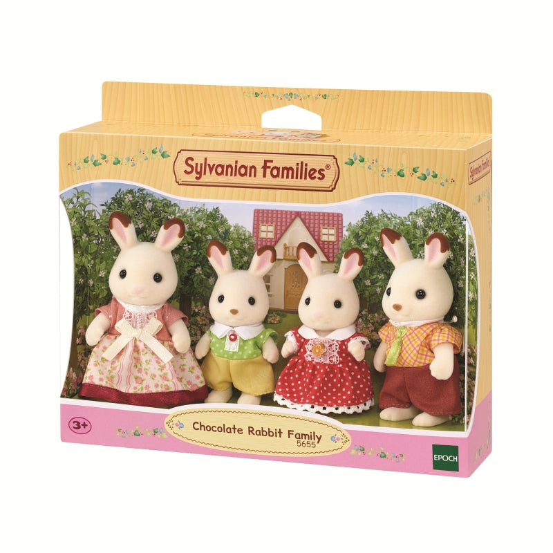 Chocolate Rabbit Family - Sylvanian Families