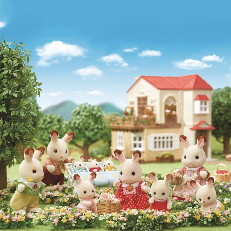 Chocolate Rabbit Family - Sylvanian Families