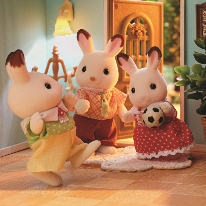 Chocolate Rabbit Family - Sylvanian Families
