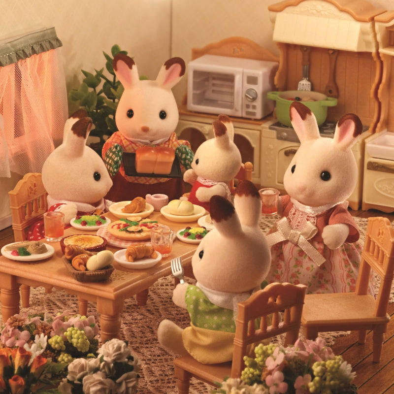 Chocolate Rabbit Family - Sylvanian Families