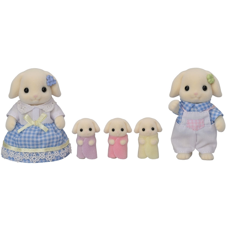 Flora Rabbit Family - Sylvanian Families