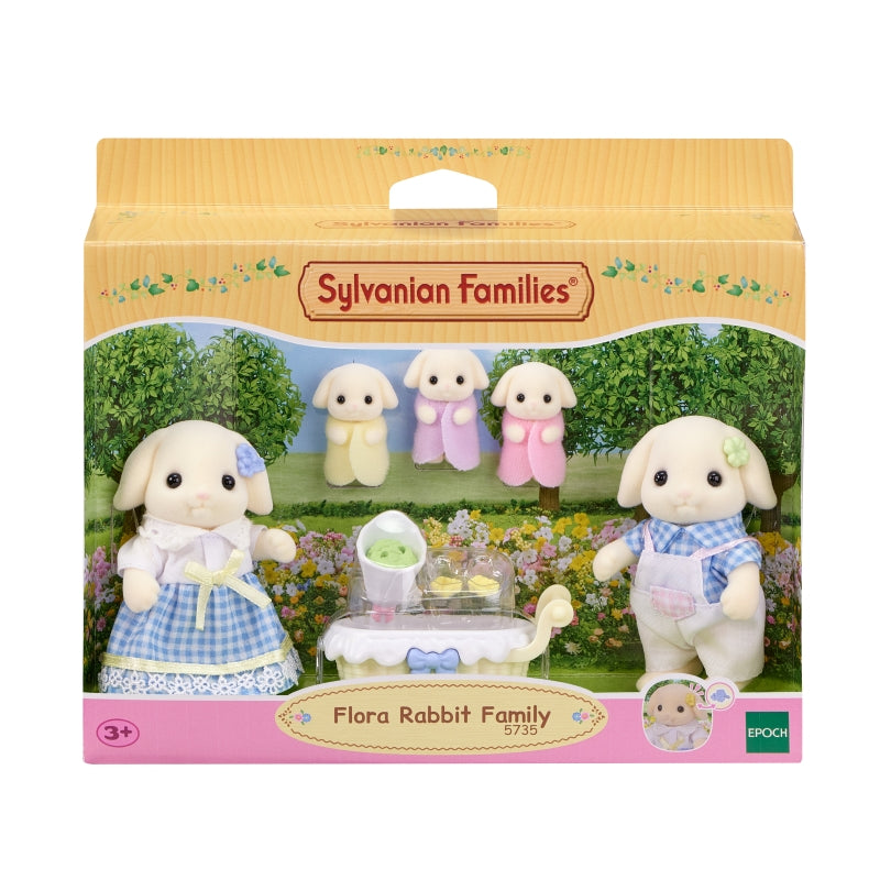 Flora Rabbit Family - Sylvanian Families