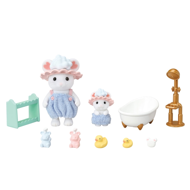 Bath Time Bubble Siblings - Sylvanian Families