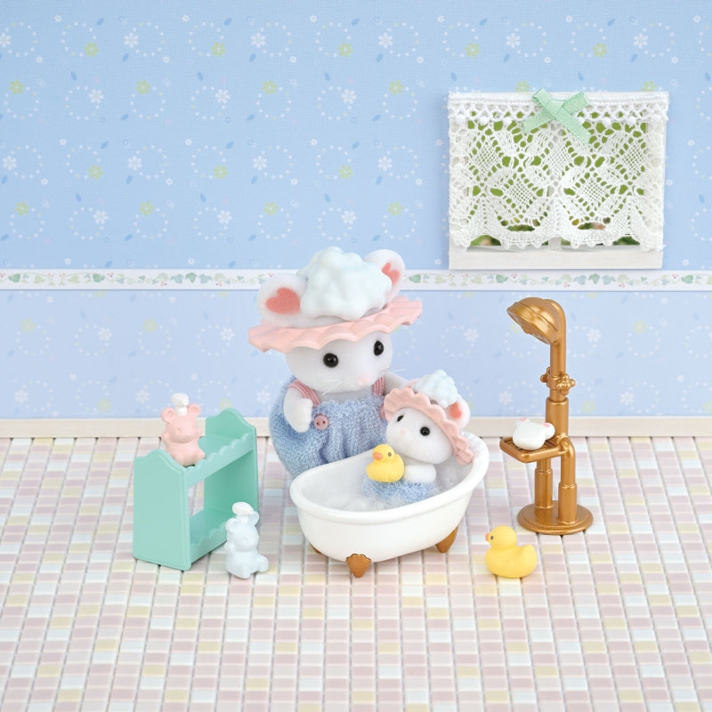 Bath Time Bubble Siblings - Sylvanian Families