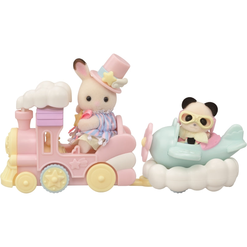 Amusement Park Ride Set Plane &Train - Sylvanian Families