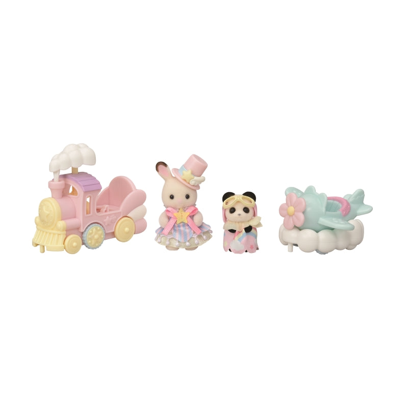 Amusement Park Ride Set Plane &amp;Train - Sylvanian Families