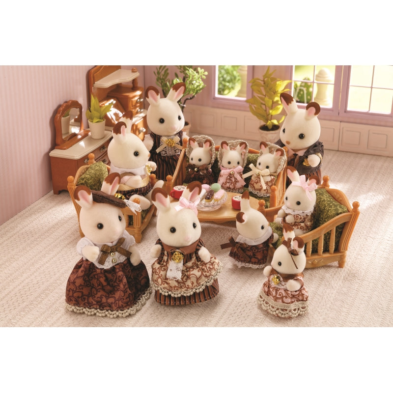 Chocolate Rabbit Family Anniversary Set - Sylvanian Families