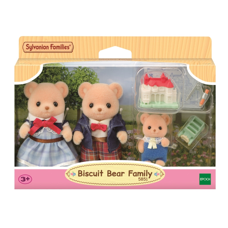 Biscuit Bear Family - Sylvanian Families