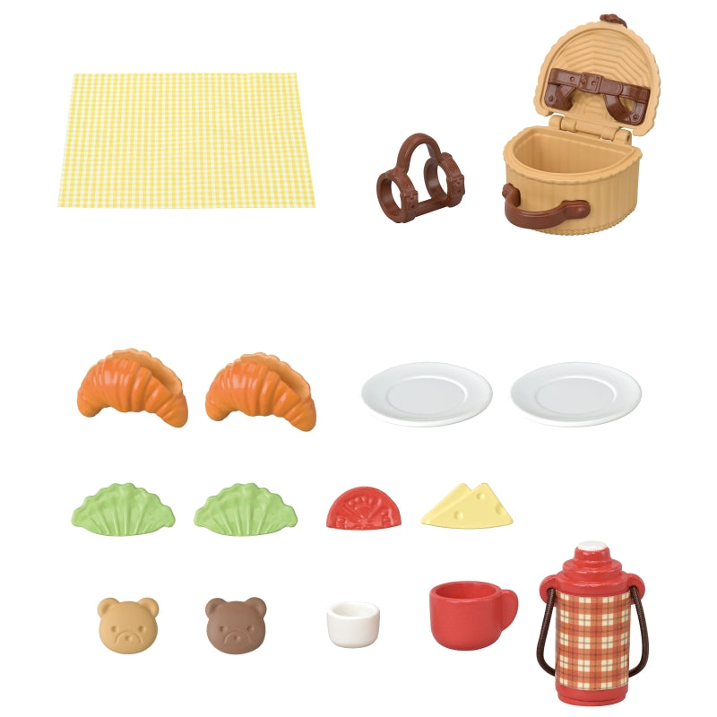 Biscuit Bear Sister &amp; Brother Delicous Picnic- Sylvanian Families